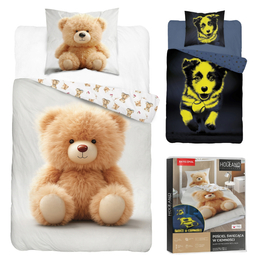 Pościel 140 x 200 2cz FLUO Młodzieżowa Jaime 5416A