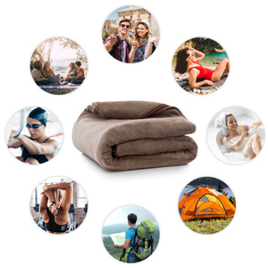 Towel 70 x 140 Quick-Drying Microfiber Iben 08