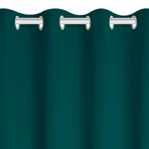 Zasłona 140 x 250 Blackout Przelotki Hold C.Turkus