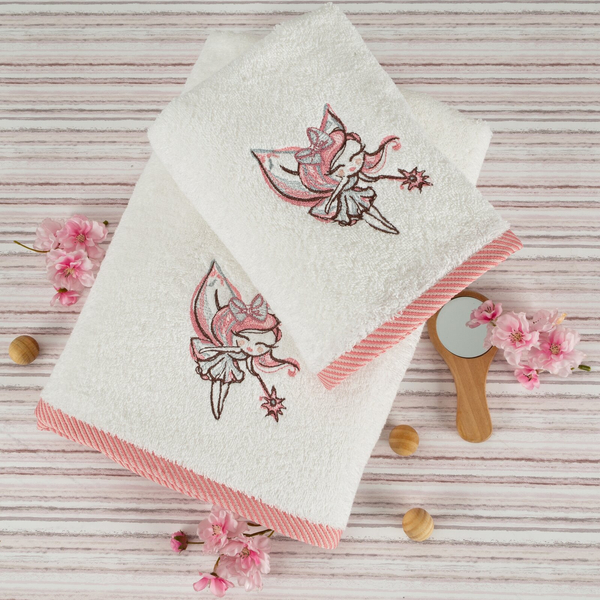 Children's Bath Towel Baby55 50 x 90 White