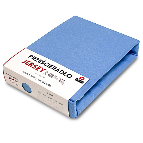 Prześcieradło 80 x 160 Jersey z Gumką Gaja 17