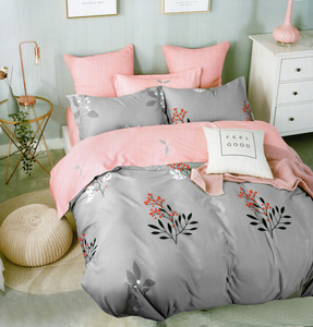Bedding 160 x 200 3pc Satin Cotton Dahlia 10
