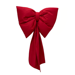 Bow 100 x 60 Cushion Christmas Decoration Decorative Big Bow 02