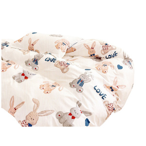 Bedding 140 x 200 2pcs Cotton Satin No. A1788