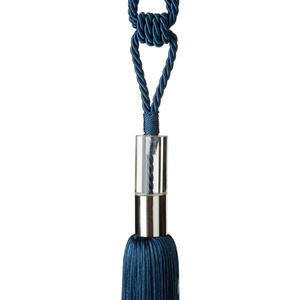 Decorative Cord for Curtains 72 x 33 Louisa C. Blue