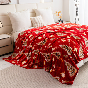 Koc 160 x 200 Mikrofibra Świąteczna Donato 14