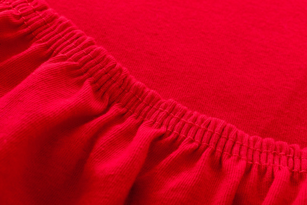 Prześcieradło Jersey z Gumką 016_D Czerwony 90x200