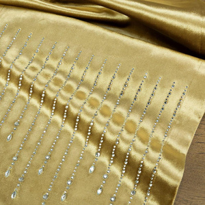 Bieżnik 35 x 220 Velvet Dekoracyjny Royal3 Złoty