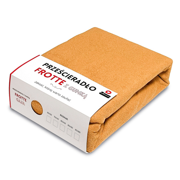 Prześcieradło 80 x 160 Frotte z Gumką Gaja 06