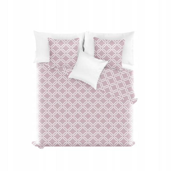 Quilted Clover Powder 240 x 220 Bedspread