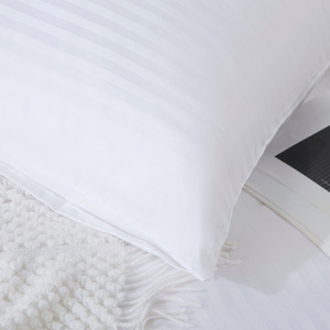 Pillowcase 40 x 40 Cotton Adamash White