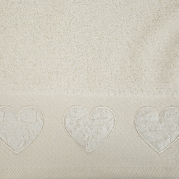 Ręcznik Kąpielowy Kamila (01) 70 x 140 Krem