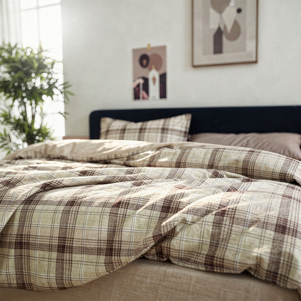 Pościel 200 x 220 3cz Satyna Bawełniana Aurela 01