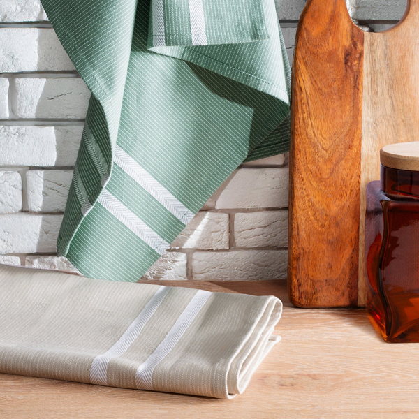 Ścierka Kuchenna 50 x 70 Bawełna Olivia 10 Beż