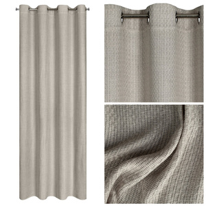 Zasłona 140 x 250 Dekoracyjna Madison Srebrny