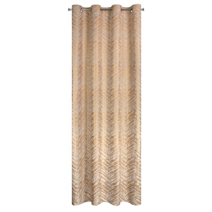 Curtain 140 x 250 Decorative Velvet Sara Cream+Gold