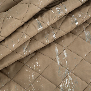 Narzuta 170 x 210 Pikowana Nadruk Blink/1 Beż+S