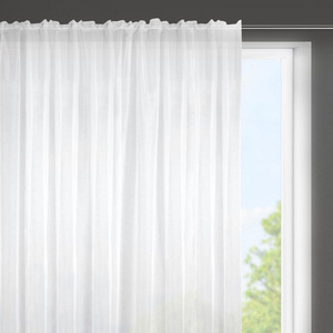Lucy Decorative Curtain on Tape 350 x 150 White