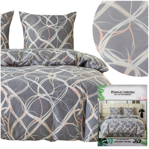 Pościel 200 x 220 3cz Satynowa Maria 3102