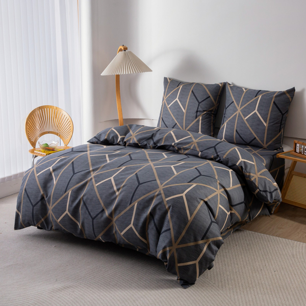 Pościel 220 x 200 3cz Gładka Eusebia Home 26