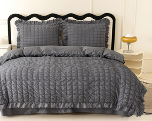 Bedding 160 x 200 3 pcs Kora with Ruffle Gavin 03