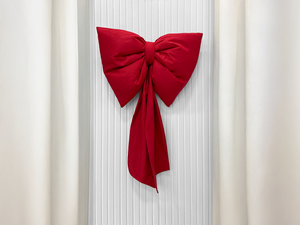 Bow 100 x 60 Cushion Christmas Decoration Decorative Big Bow 02