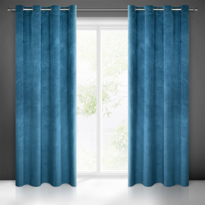 Curtain 140 x 250 Decorative Velvet Milo Pomegranate