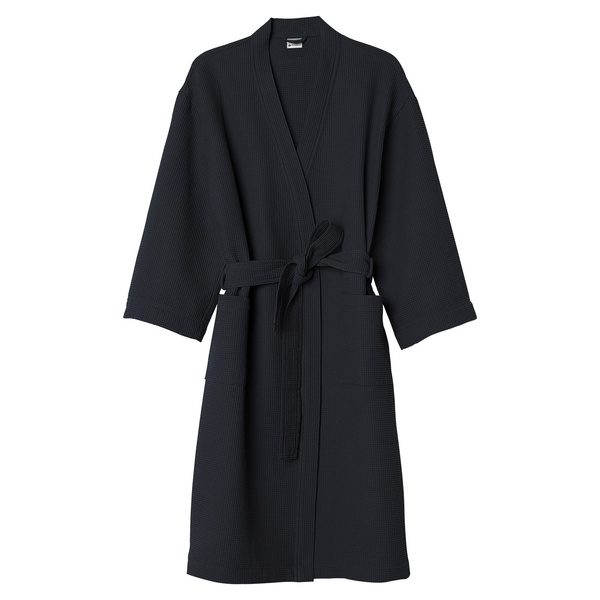 Szlafrok Gofer Bawełna Unisex Vizzy M 04 Czarny