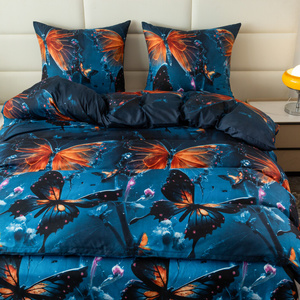 Bedding set 160 x 200 3pcs Satin Maria 3149