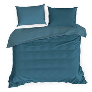 Bedding 220 x 200 3pc Satin Nova3 Turquoise