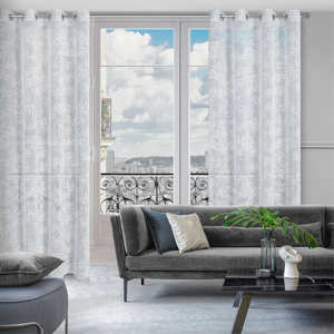 Zasłona 140 x 250 Dekoracyjna Amber Pop+Biały