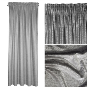 Curtain 140 x 270 Ready Decorative Ambi Steel + Sr