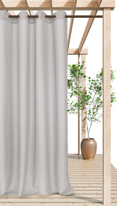 Curtain 140 x 250 Garden Eyelets Gaia Gray