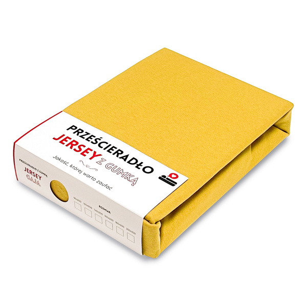 Prześcieradło 200 x 220 Jersey z Gumką Gaja 41