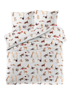 Bedding 160 x 200 3 pcs Satin Maria 2704