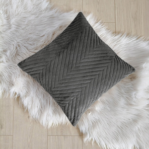 Poszewka 40 x 40 Jodełka Welurowa Caden 03