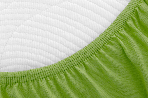 Prześcieradło Jersey z Gumką 025_D Ciemny Zielony 140x200