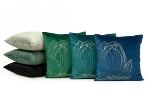 45 x 45 Decorative Velvet pillowcase BLINK19 C. Mint