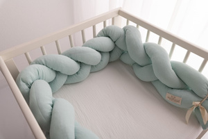 Ochraniacz 30 x 200 do Łóżeczka Warkocz Muslin 33