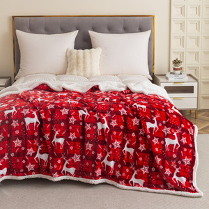 Koc 160 x 200 Mikrofibra Świąteczna Hayat 106