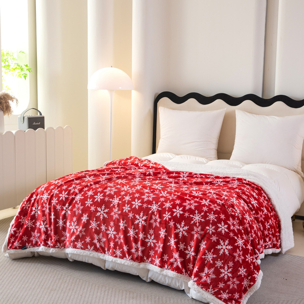 Koc 160 x 200 Mikrofibra Świąteczna Hayat 101