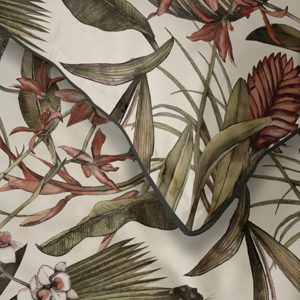 Pościel 160 x 200 3cz Bawełna Perkalowa Lame 5241B