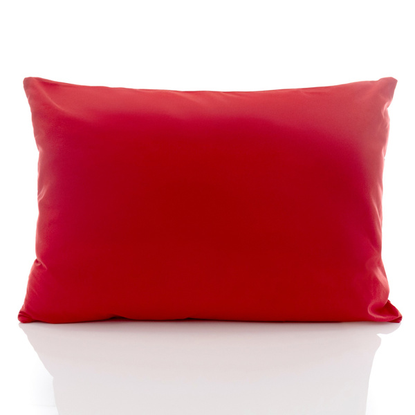 Poszewka Bawełna 50 x 70 Jednolita Ola Czerwony Red