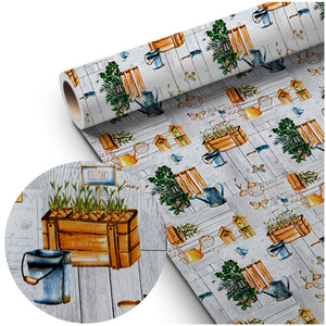 Tablecloth 140 cm Decorative by the Meter Lena 07