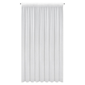 Decorative Curtain Pilar 350 x 270 Tape White
