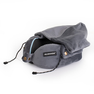 Poduszka Podróżna Rogal Memory z Kapturem Comfy 01