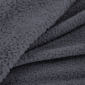 Blanket 70 x 160 Microfiber Lamb Lori Steel