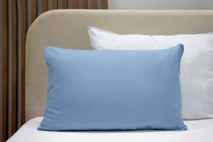 Cotton pillowcase 50 x 80 Uniform Ola Dark Turquoise
