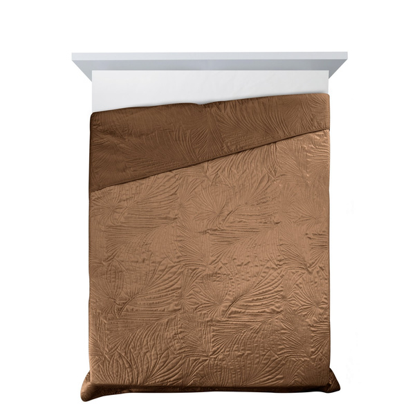 Narzuta 220 x 240 Pikowana Velvet Luiz4 Cegła