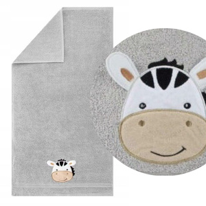 70 x 140 Children's Cotton 450g Zebra Towel